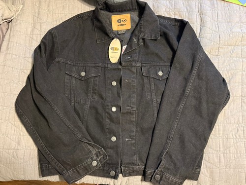 Giacca denim nera wear - giacca,