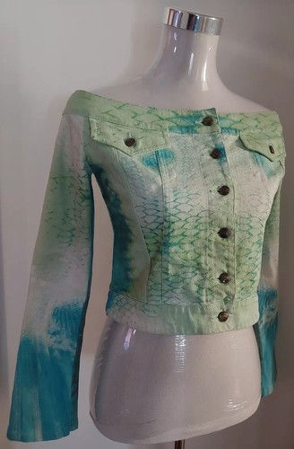 Jacket jeans woman vintage - jeans,