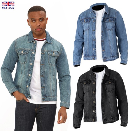 Giacca uomo denim camionista