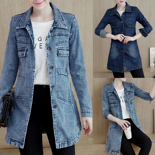 Giacca denim cappotto jeans