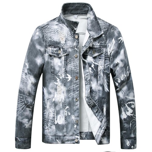 Giacche jeans denim - uomo, slim
