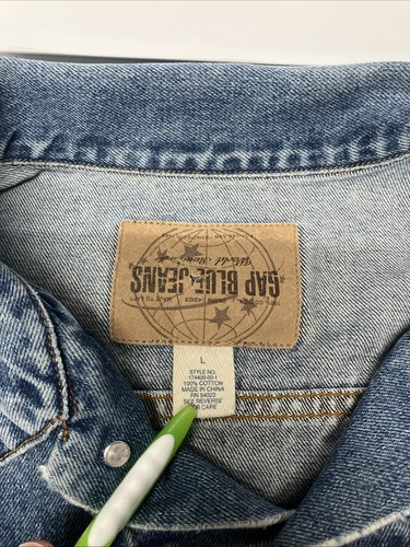 Giacca jeans vintage gap - vintage, blu