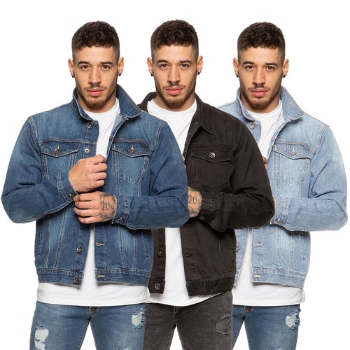 Giacca denim uomo enzo - giacca,