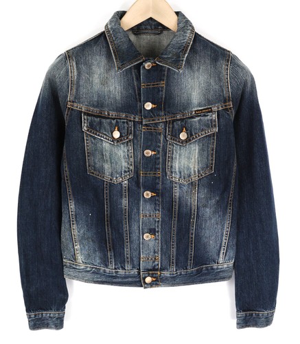 Giacca nudie jeans terry - jeans,